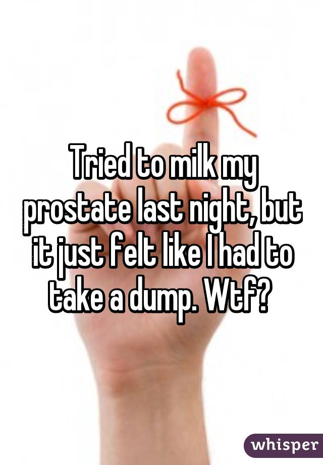 How To Milk My Prostate
